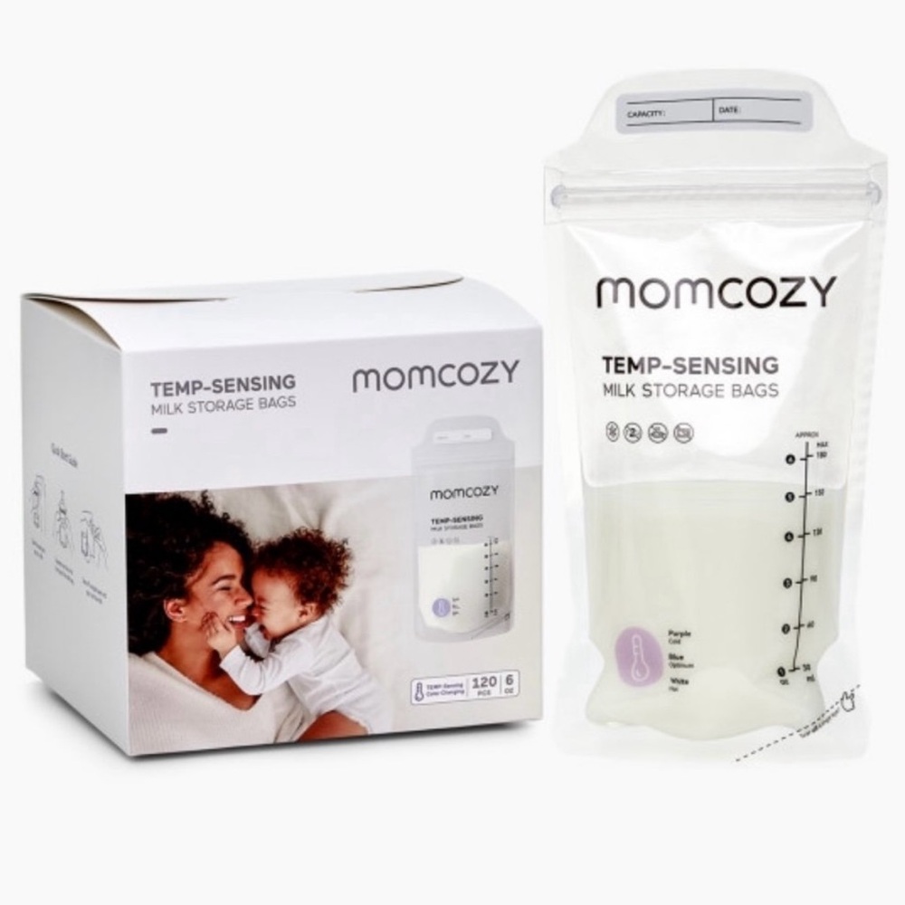 Momcozy Temp-Sensing Milk Storage Bags